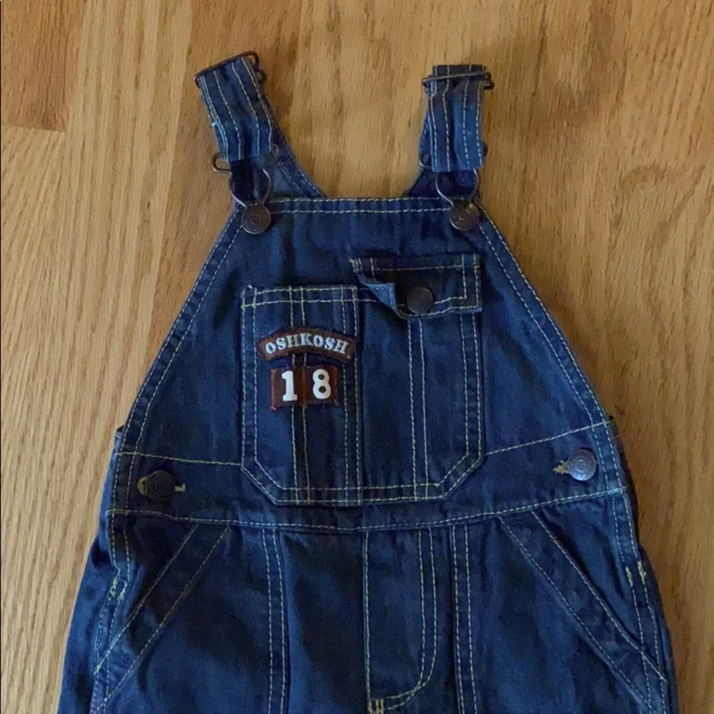 Osh Kosh Classic Denim Overalls 18M